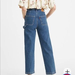 Levi’s Straight Ankle Ribcage Utility Jeans